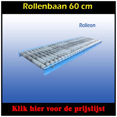 Stalen rollenbanen 60 cm