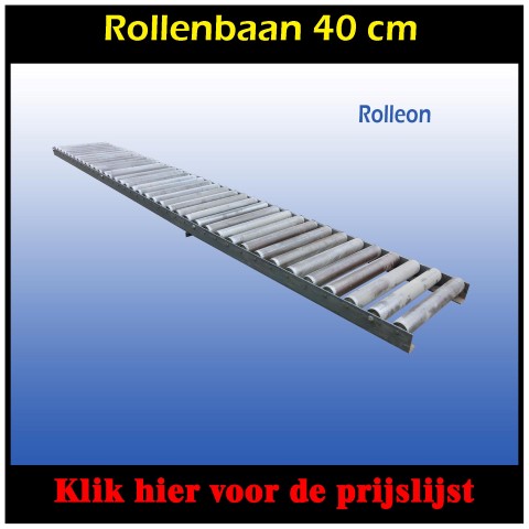 Rollenbanen gebruikt