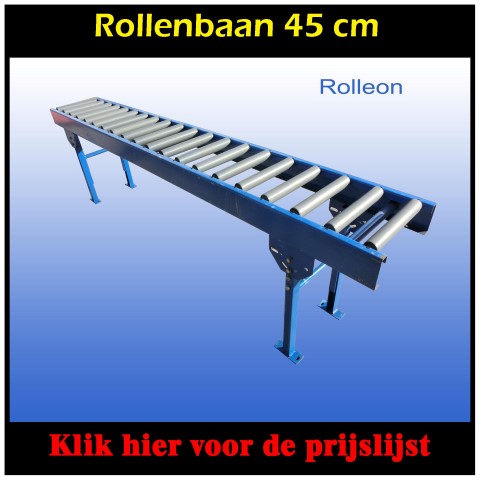 rollenbaan als nieuw 45  cm 