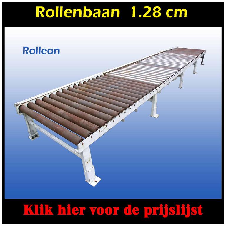 aangedreven rollenbaan 125 cm