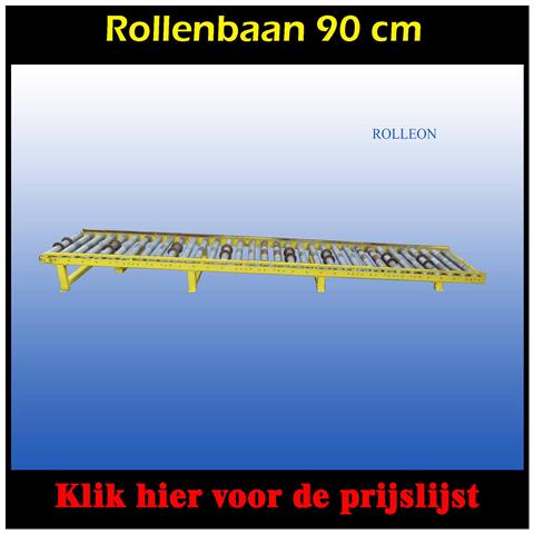 pallet rollenbaan 90 cm