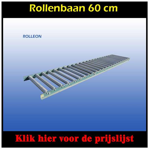 Stalen rollenbanen 60 cm