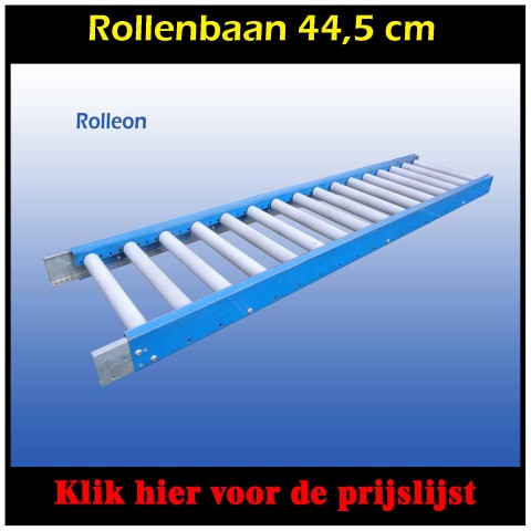 Rollenbanen gebruikt 45cm 