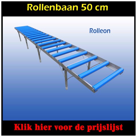 Stalen rollenbanen 50 cm