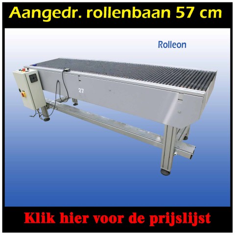 aangedreven rollenbaan 57 cm