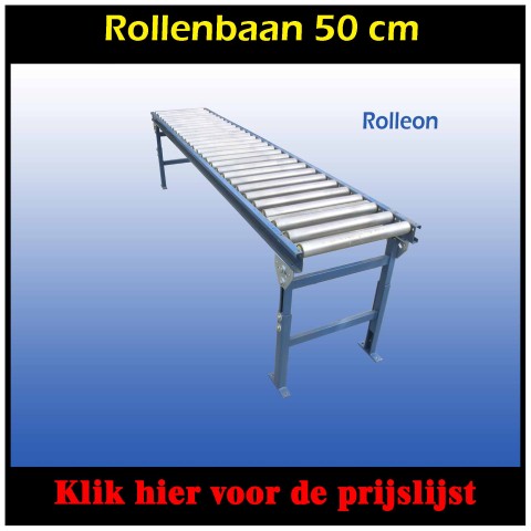 Stalen rollenbanen 50 cm