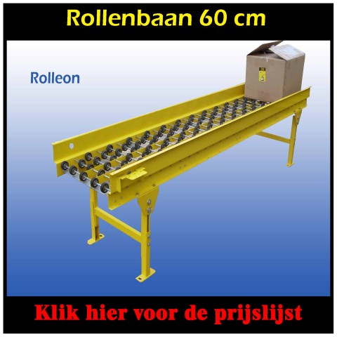 Stalen rollenbanen 60 cm