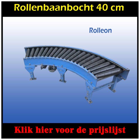 rollenbaanbocht gebruikt