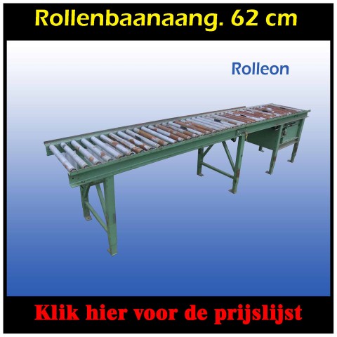 Aangedrevenrollenbaan gebruikt 60 cm