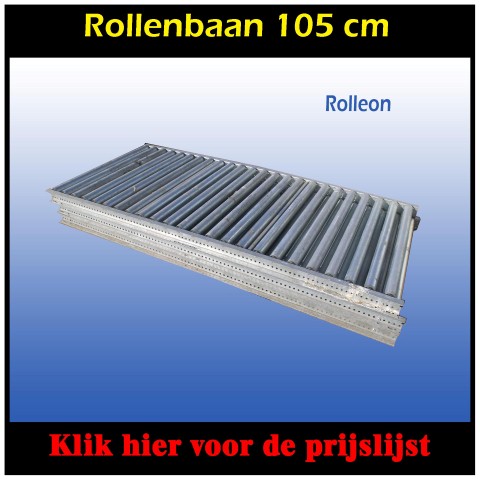 Rollenbaan gebruikt 105 cm 