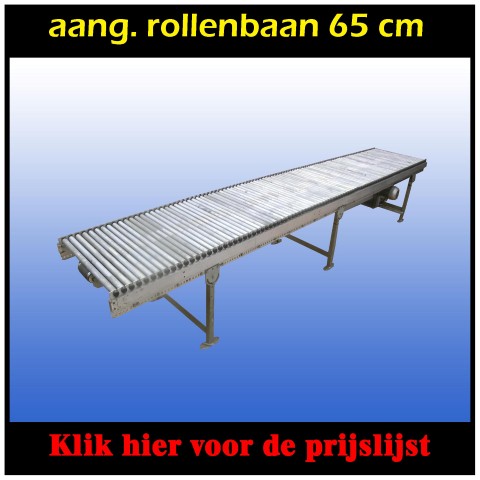 aangedreven rollenbaan 65 cm