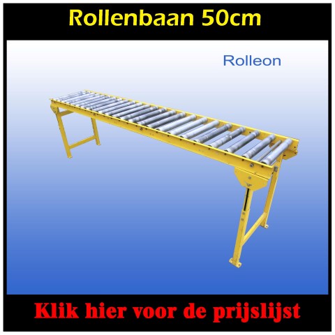 Stalen rollenbanen 50 cm