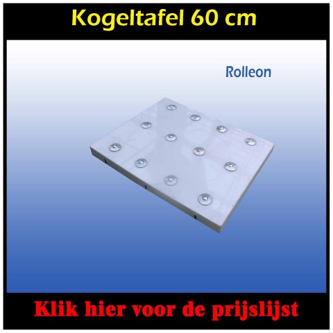 Kogeltafel kogelpot gebruikt