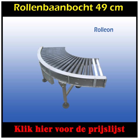 Rollerbaanbocht 90 graden 49 cm