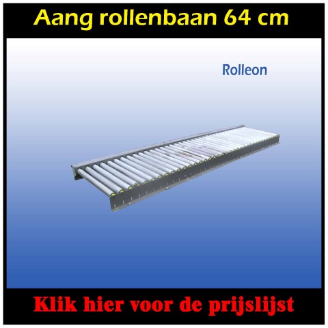 aangedreven rollenbaan RVS 68