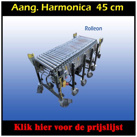 Harmonicarollenbaan aangedreven 