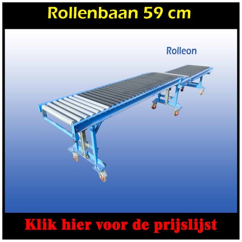 uitschijfbare rollenbaan