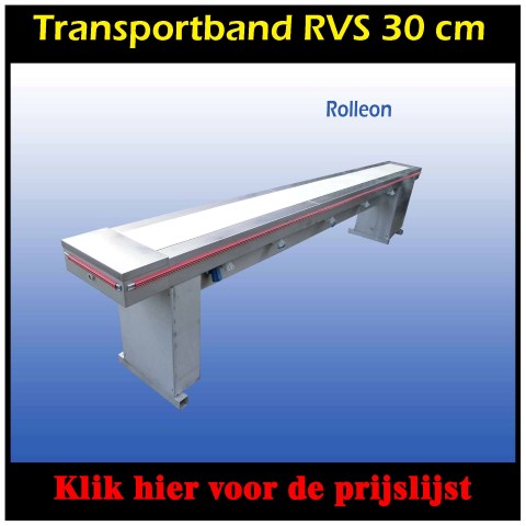 Transportband RVS vario 