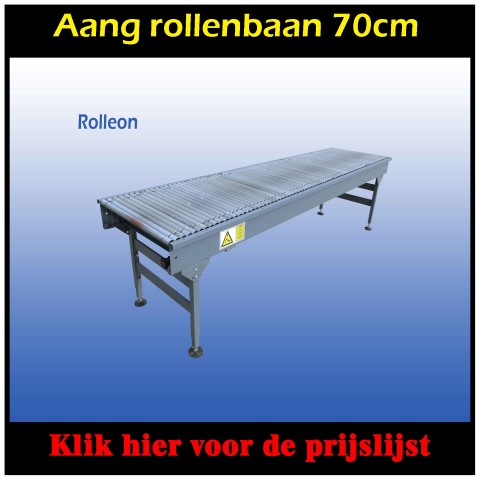 Zware aangedreven rollenbaan