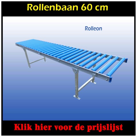 Stalen rollenbanen 50 cm