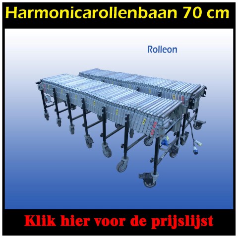 Aangedreven rollenbaan harmonica