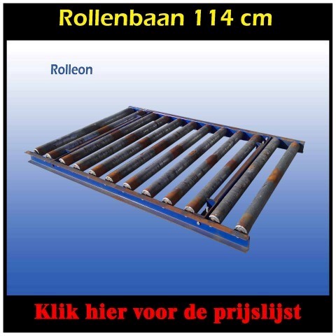 Pallet kratten rollenbanen