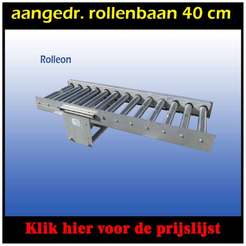 Rollenbaan RVS 