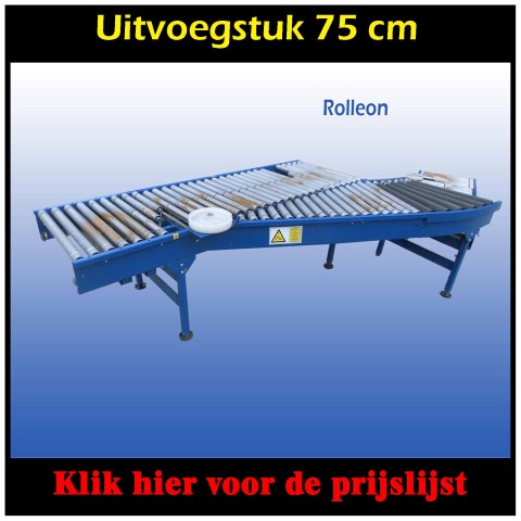 uitvoegstrook rollenbaan 