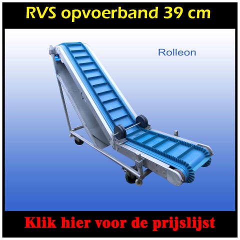 RVS Z opvoerband