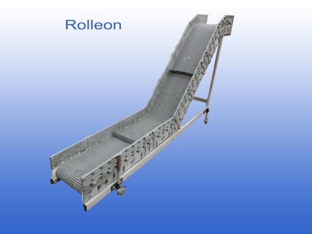 Opvoerband lopende band met meenemers